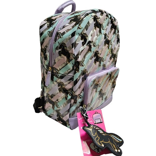 dior backpack mini splatter paint Kids' Rider Backpack Beige and Blue Maxi Dior Oblique Jacquard