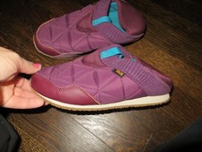 Teva 1018225 Ember Moc Fig Quilted Comfort Casual Slip-On Shoes Women's US 6