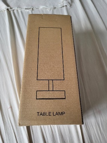 Bedside Table Lamp Nightstand with 3 Level Brightness Pull Chain & USB C+A Port - Picture 7 of 7