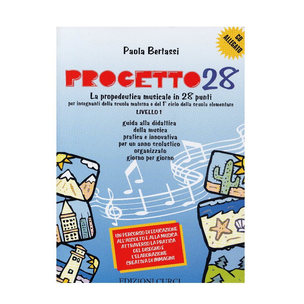 Libri Bertassi - Progetto 28 Liv. 1 Guida Insegnante+Cd