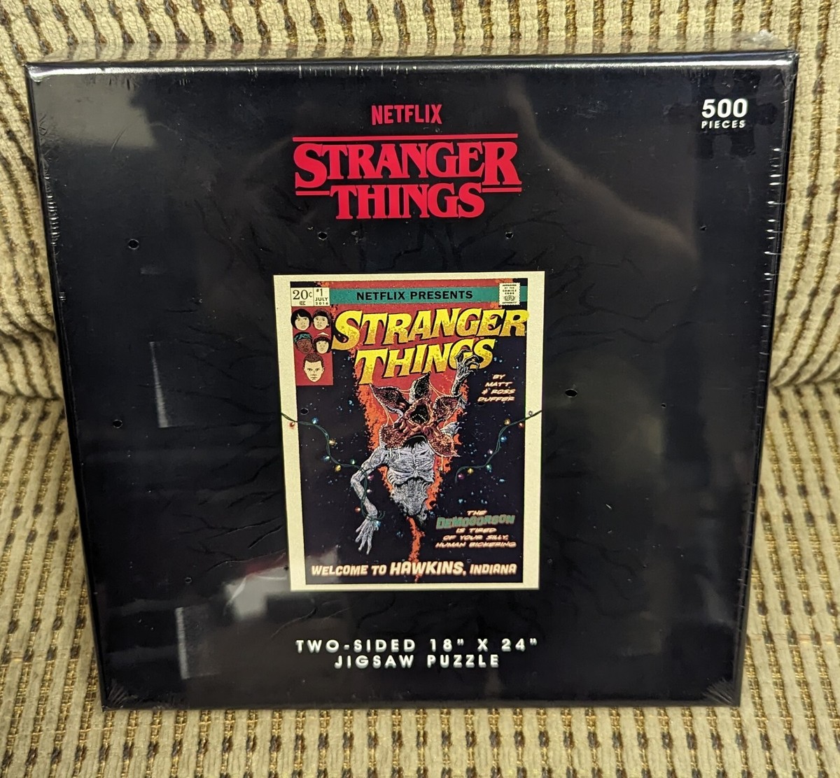 Stranger Things The Experience 18x24 Jigsaw Puzzle 500pc 2 Sided