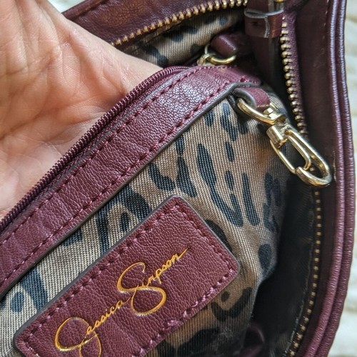 Jessica Simpson Handbag Crossbody Studded Vegan Faux Leather Small Purse - Picture 6 of 7