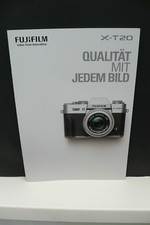 2017 FUJIFILM XT20 FUJI CAMERA BROCHURE CATALOG CAMERA BROCHURE CATALOGUE!!!!!!