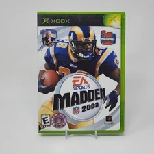 Madden NFL 2003 (Original Xbox) CIB COMPLETE & TESTED