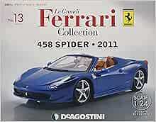 Deagostini Le Grandi Ferrari Collection No.13 1/24 458 Spider 2011 book form JP