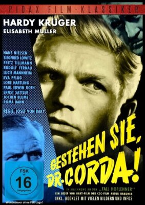 Gestehen Sie, Dr. Corda! - Packender Kriminalfilm DVD Hardy Krüger, 1958 Pidax