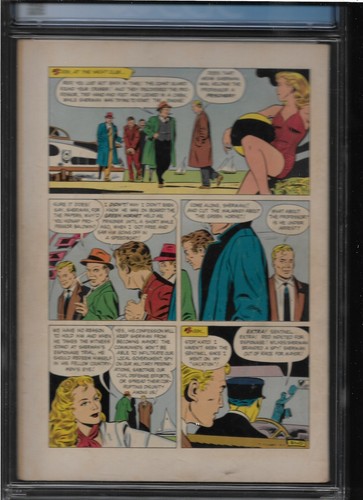 GREEN HORNET CGC 4.5 DELL FOUR COLOR #496 FIRST DELL GREEN HORNET APP 1953 - Picture 3 of 4