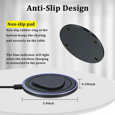 Magnetic Wireless Charger Bluetooth Speaker Charging Pad for Sonos Roam