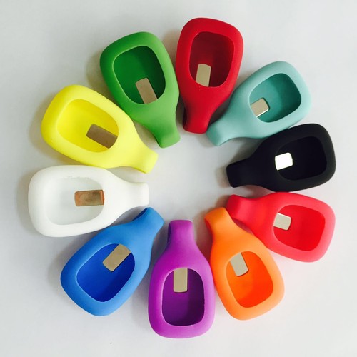 Custodia custodia cover clip silicone moda per tracker attività FITBIT nuova - Foto 1 di 15