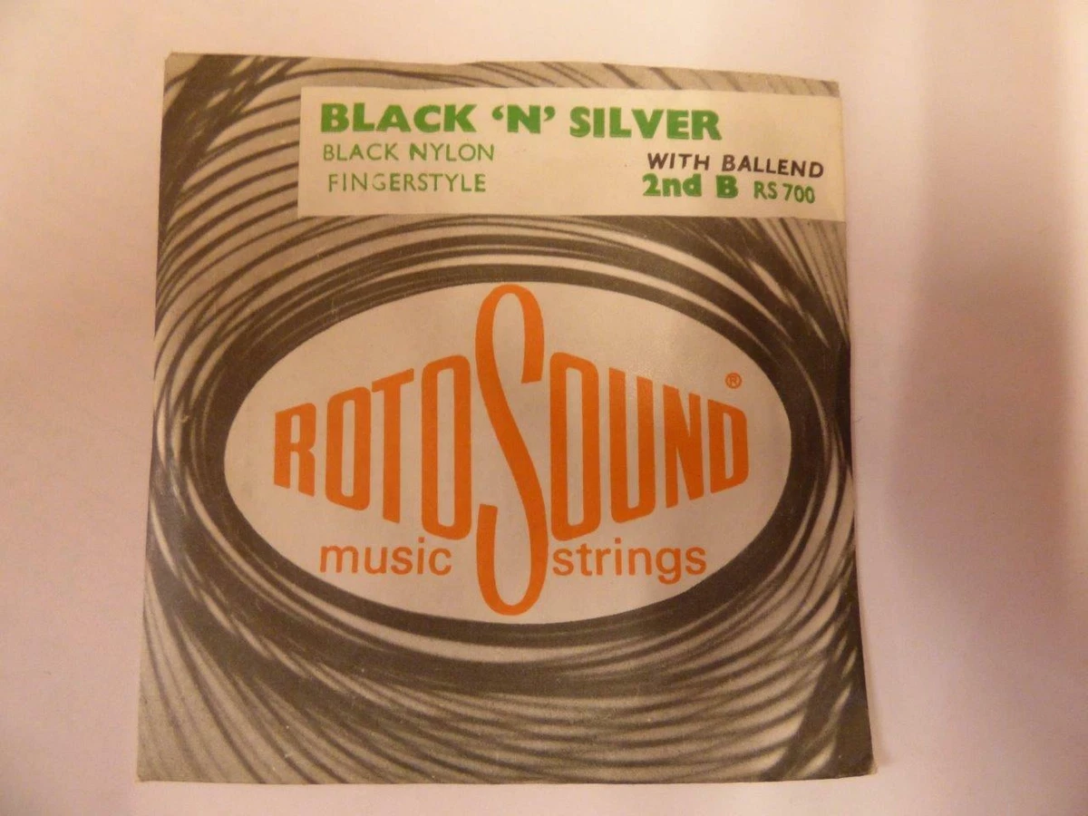 Rotosound black nylon deals