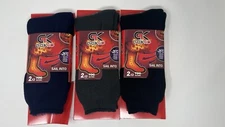 3 Pairs Mens Heavy Duty Thermal Boot Socks Winter Warm Heated Work Crew Sox 9-13