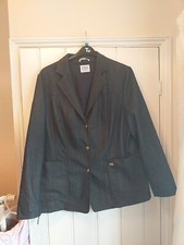 Used Vgc Gianfranco Ferre Forma Smart Denim Jacket Uk 20