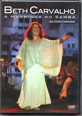 Beth Carvalho DVD A Madrinha Do Samba  Ao Vivo Convida Brand New Made In Brazil
