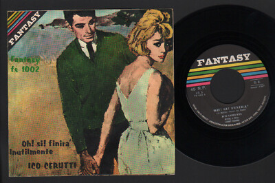 7'' ICO CERUTTI OH! SI! FINIRA' / ENDLICH 1964 JOHNNY HALLYDAY THE BLUE JAYS
