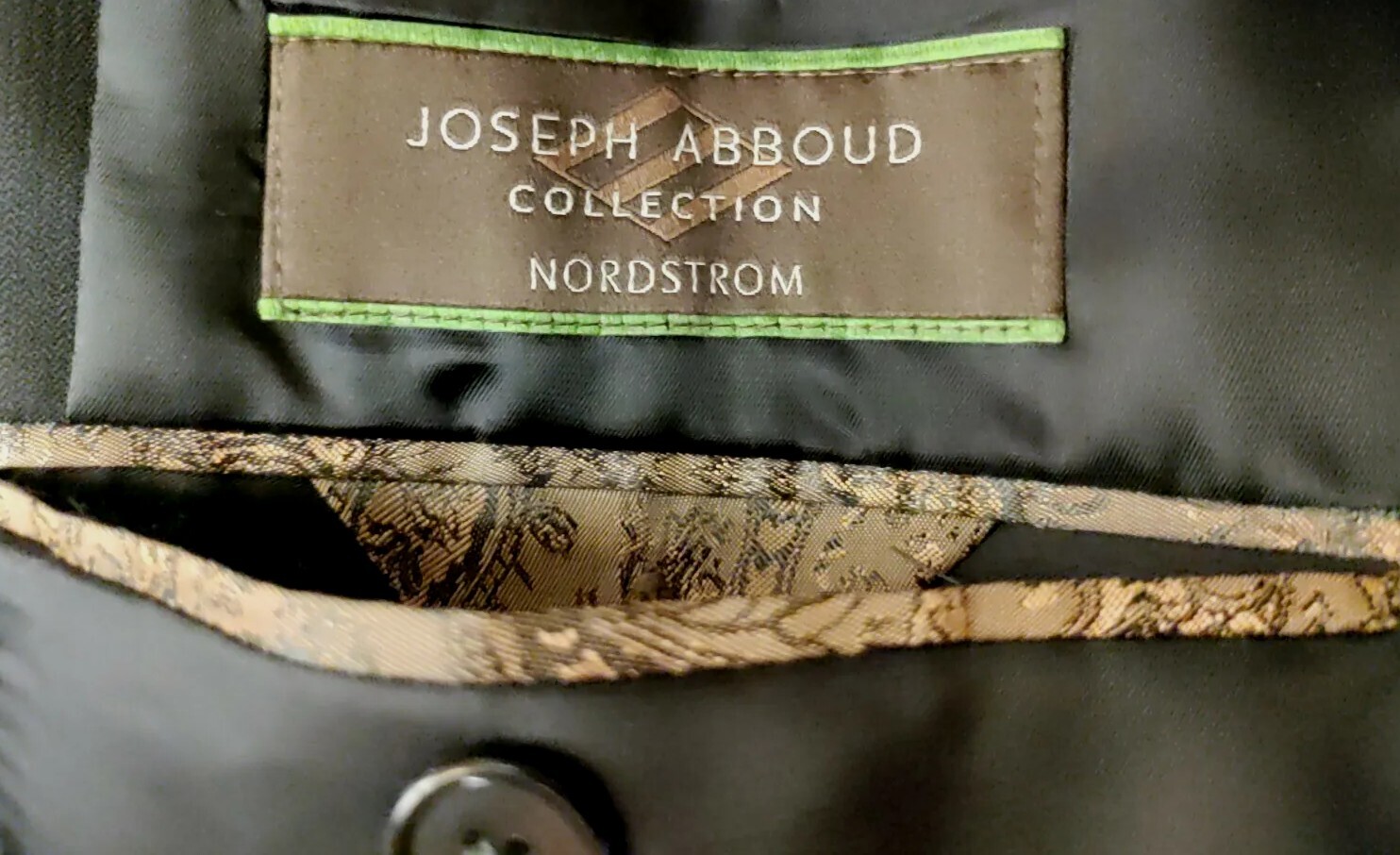 Men Joseph Abboud Collection two button navy blue… - image 9