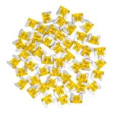 50pcs 20 A Amp ATM Low Profile Fuse Mini Micro Blade Circuit 2 Leg  GM Car Audio