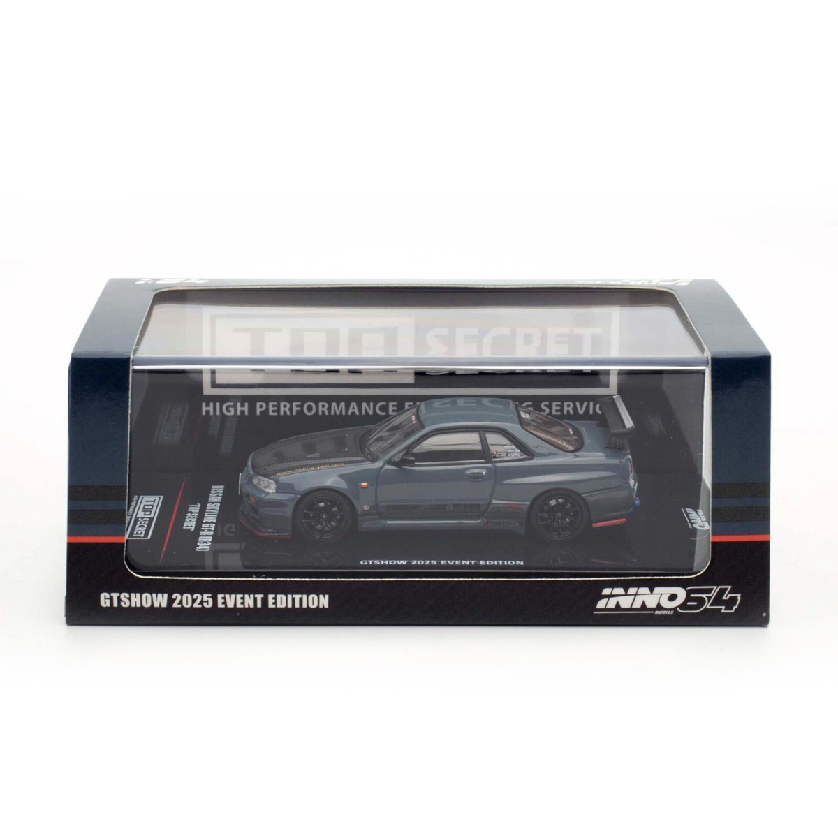 ミニカー INNO64 SKYLINE GT-R (R34) \"TOP SECRET\" INNO64 1:64 Nissan Skyline GT-R (R34) 