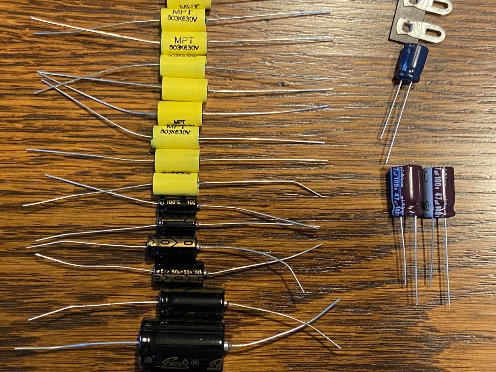 Seeburg SHFA4 Jukebox Amplifier REBUILD KIT New Capacitors Recap