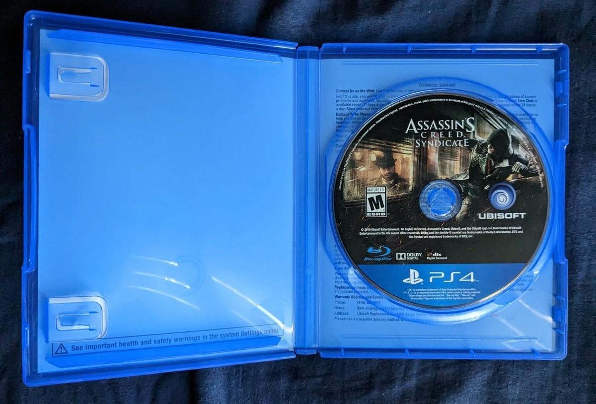 Assassins Creed Syndicate PlayStation 4 PS4 Game Free Fast