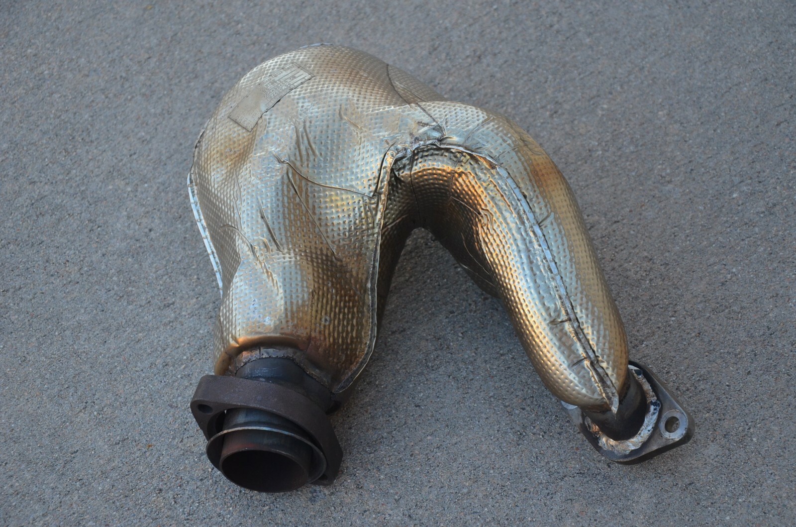 95-01 LAMBORGHINI DIABLO LEFT FRONT INSULATED EXHAUST MANIFOLD 004435458CB OEM
