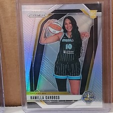 Kamilla Cardoso 2024 WNBA Prizm Rookie Silver Prizm Card Chicago Sky