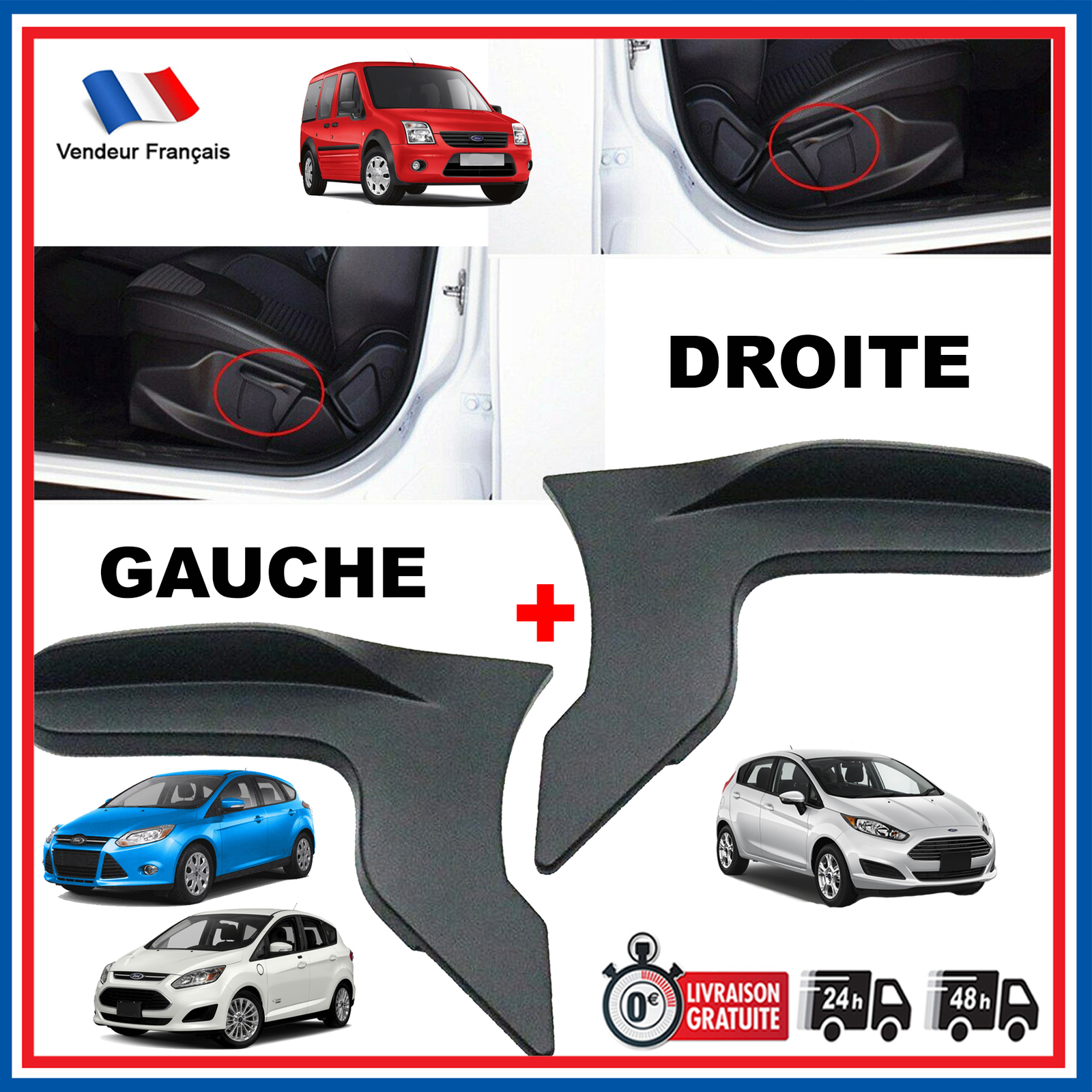 Manejar Ajuste Desde Altura Seat Delantero Izquierdo + para C-Max Fiesta Focus