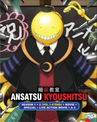 DVD Anime Assassination Classroom Season 1+2 (1-47 End) +Special +