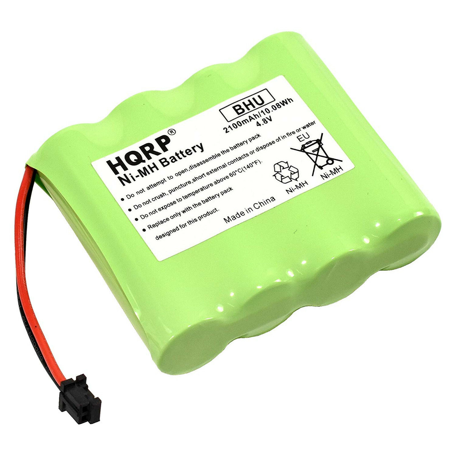 HQRP 4.8V Battery for DSC WS4920HE WTK5504 Security System BATT2148V 17000153