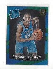 2017-18 Donruss Green Flood #180 Terrance Ferguson RC Rookie Thunder