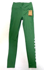 Pink Active Victorias Secret Womens Green High Waist Full Length Leggings Small