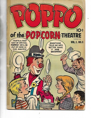 POPPO OF THE POPCORNER THEATRE #3 - GOOD MINUS COND.