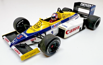 ミニカー MINICHAMPS Williams Honda FW10 N.Mansell 1985 Nigel Mansell #5 Williams Honda FW10 F1 European GP