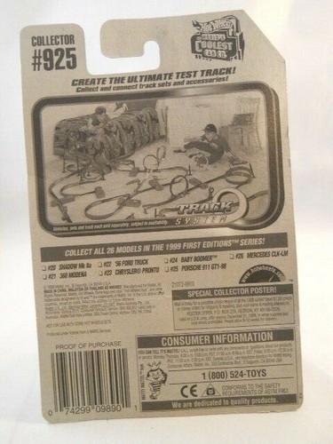 1998 HOT WHEELS "SHADOW MK IIA" - 1999 FIRST EDITIONS - NEW -DIECAST-1/64-# 925 - Picture 5 of 5