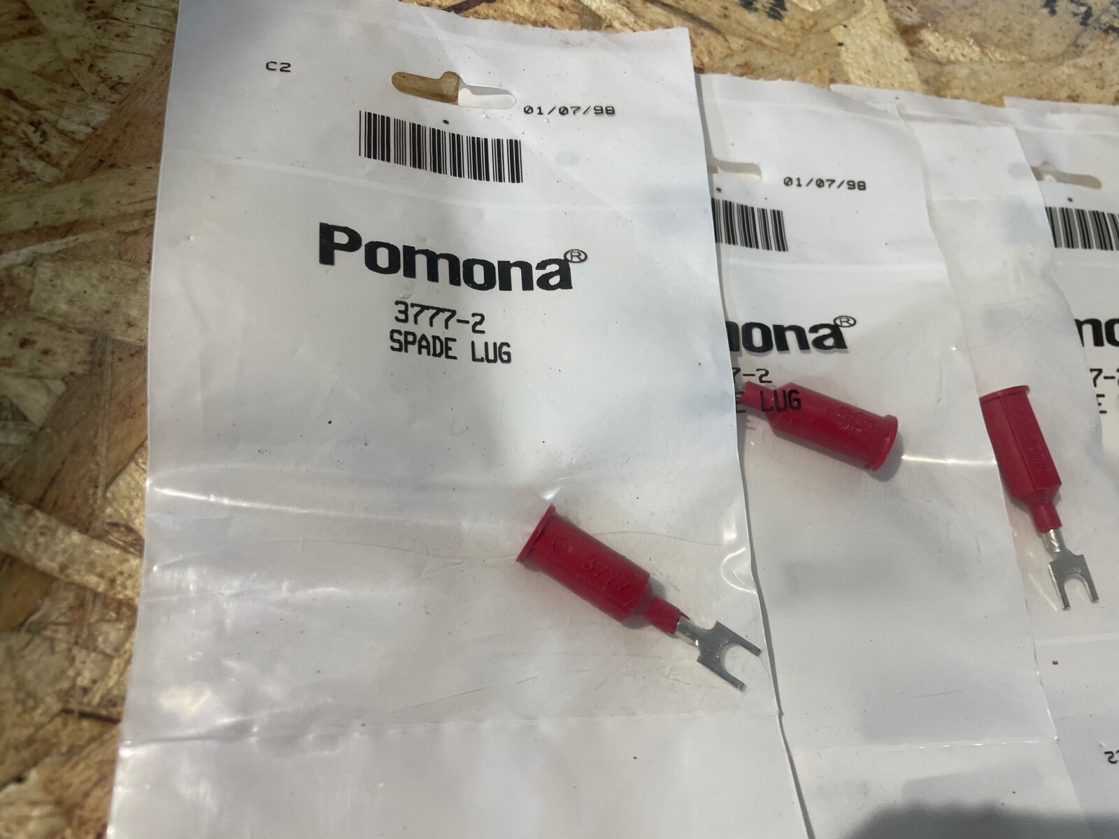 10 Pomona 37772 & 37770 Banana jack to 10 spade lug 5 Red 5 Black eBay