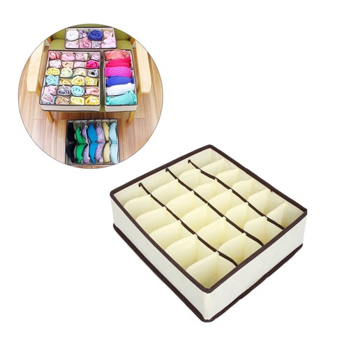 3 Pcs Boîte De Rangement Sous-vêtements Porte-culotte Cas vendu Stockage