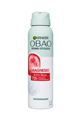 OBAO DERMO-EFICACIA 2pk Magnesio Extra Seco- Aerosol 150ml each
