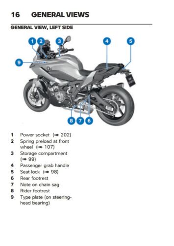 bmw motorrad M1000XR 2023 RIDER'S MANUAL - Picture 2 of 2
