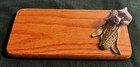 Cheese Board With Brass Mice And Corn 9.75”  x 4.75” — photo 2