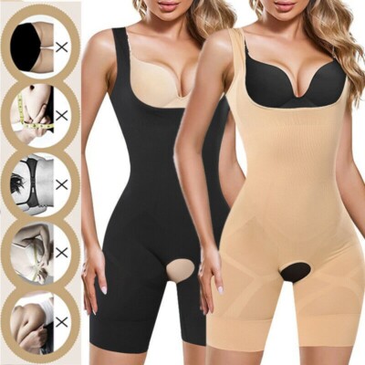 Women's Tummy Control Full Body Shaper Compression Bodysuit