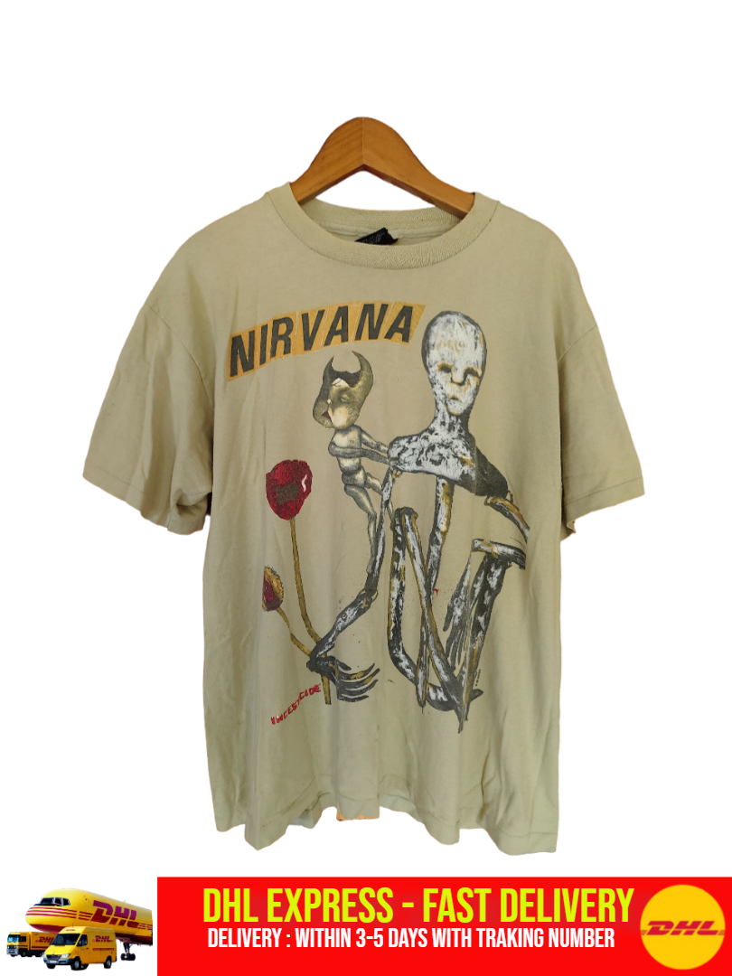 Vintage Nirvana Incesticide 1993 Album Kurt Cobain Tshirt Vintage Nirvana Incesticide 1993 Album Kurt Cobain Tshirt