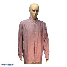 Chaps men's Red Carpet L/S button up dress shirt NWT