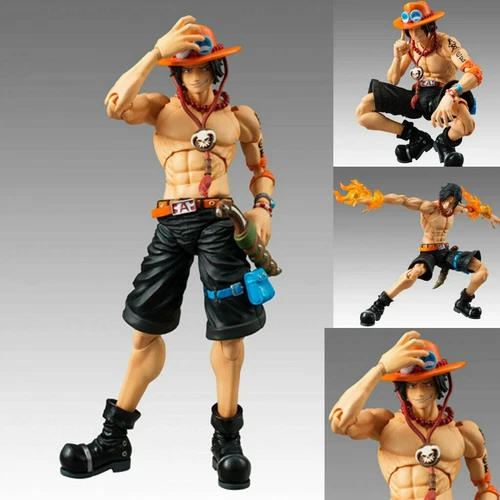Nuevo juego de caja de figuras de acción ONE PIECE Portgas·D· Ace - Imagen 1 de 10