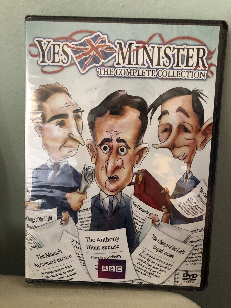 YES MINISTER: The Complete Collection (4-DVD Set) Paul Eddington  