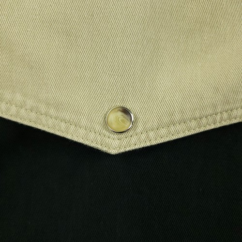 Wrangler Shirt Mens XL Extra Large Black Tan Pearl Snap Western Cowboy Thick - Picture 9 of 18