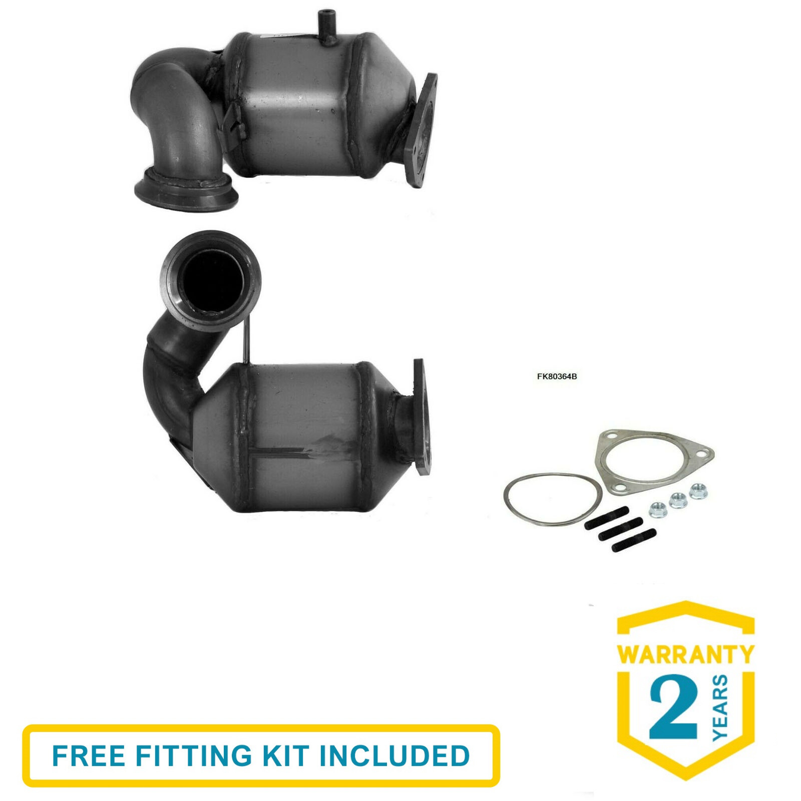 Approved Diesel Catalytic Converter Euro Level 4 BM80364H