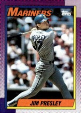 1990 Topps #346 Jim Presley