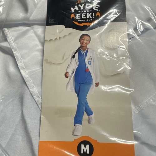 Halloween Costume Hyde Eek Kid Doctor Medium 8 New - Picture 2 of 3