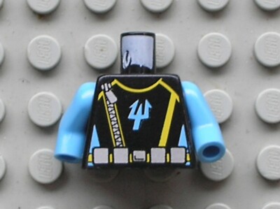 Lego Torso Aquazone Aquaraiders II Dreizack ohne Hände 973pb0428 Set 7772 7774