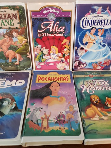 6 Disney VHS Tapes Masterpiece, Gold Collection And More - Picture 3 of 4