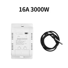 Tuya Smart WiFi Temperature Control Switch Energy Monitoring Alexa 16A 3000AW